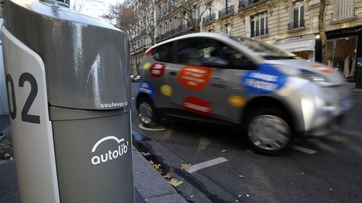 Program de car-sharing pentru mașini electrice, lansat la Paris