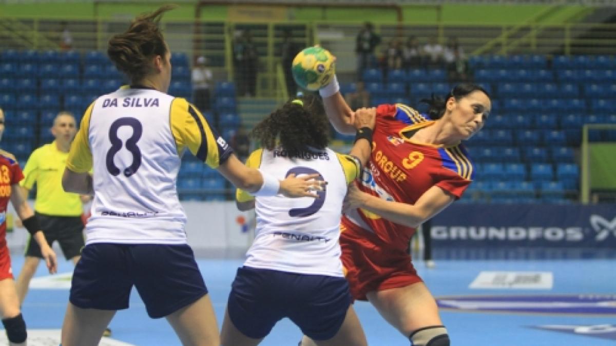 România a suferit prima înfrângere la CM de handbal feminin, 28-33 cu Brazilia