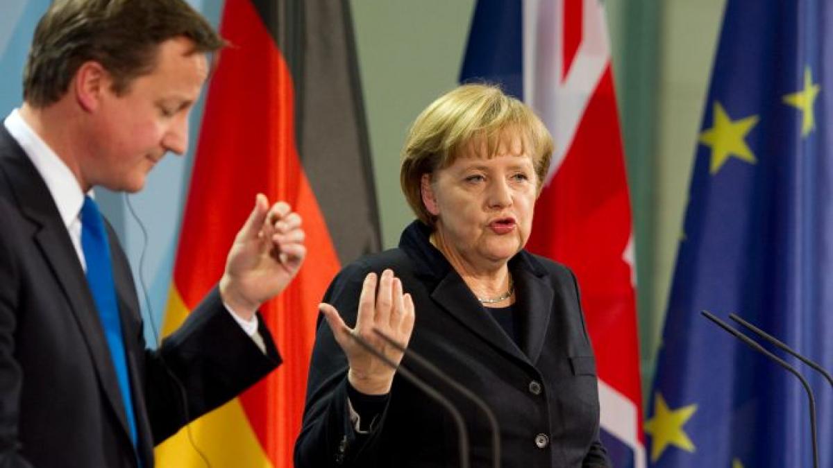 Germania: UE se poate descurca fără Marea Britanie, dar, fără UE, Marea Britanie va avea mari probleme