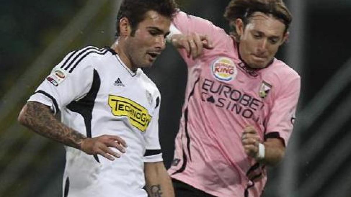 Serie A: Adrian Mutu a adus victoria Cesenei la Palermo