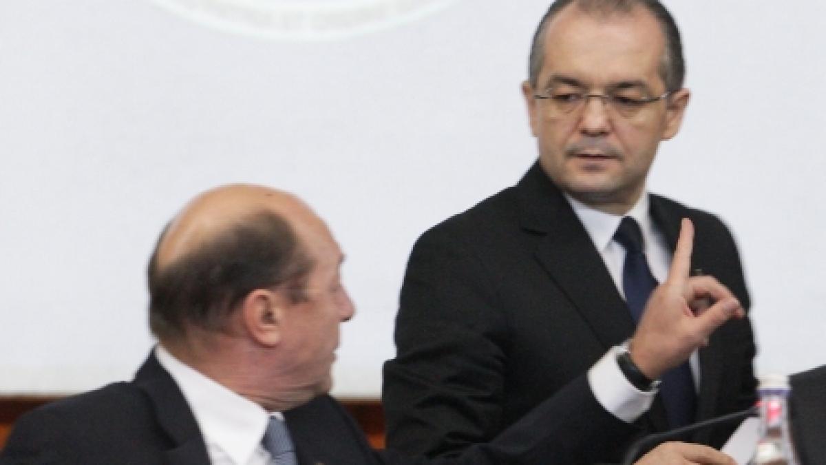 Boc: Am avut multe certuri cu Băsescu, dar nu le-am făcut publice. De ce a tăcut premierul