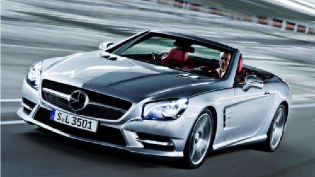 Așa arată noul Mercedes SL. Imaginile oficiale apar pe net