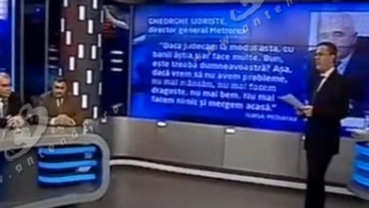 Axa Băsescu-Videanu-Udrişte. Cum a ajuns Udrişte în fruntea Metrorex, după ce a fost demis din aceeaşi funcţie pentru fapte de corupţie 