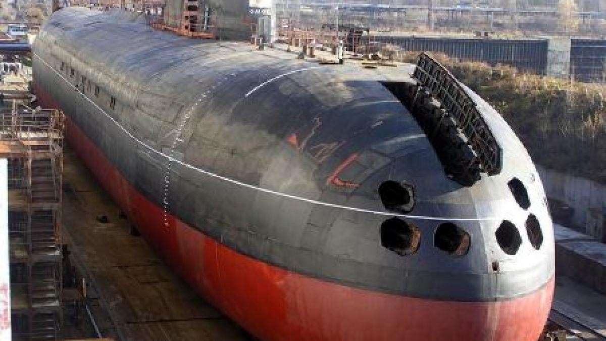 Incendiu la un submarin nuclear rusesc, într-un şantier naval din regiunea Murmansk