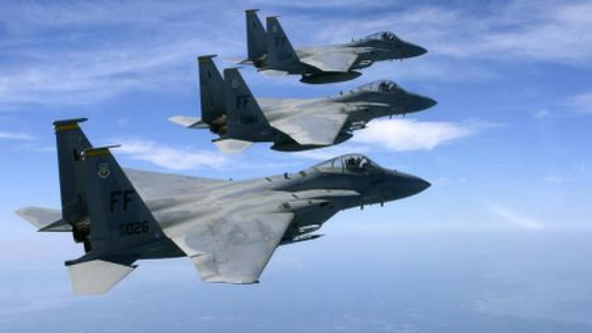 Statele Unite vând Arabiei Saudite 84 de avioane de vânătoare F-15