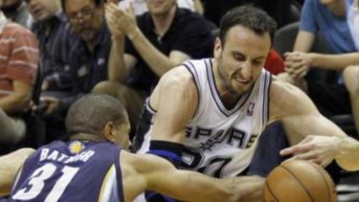 Ginobili şi-a rupt mâna în meciul pierdut de Spurs cu Timberwolves