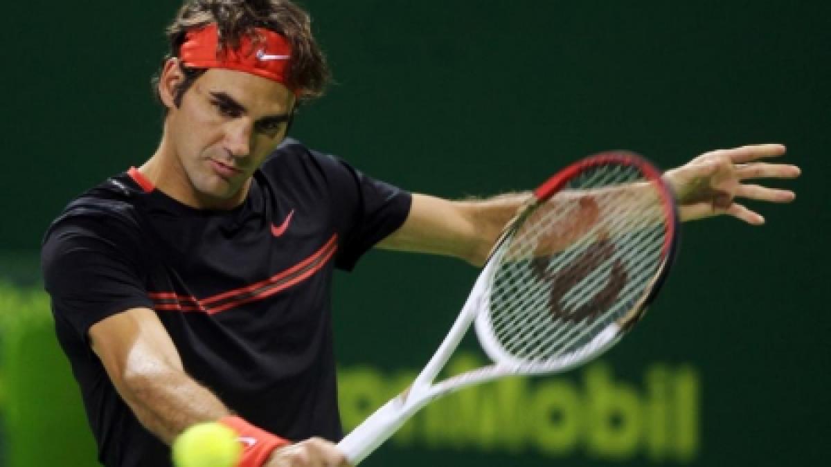 Roger Federer s-a retras de la Qatar Open, din cauza unor probleme la spate