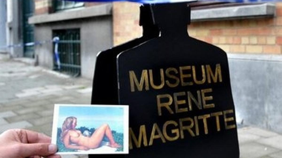 Tablou de Magritte, restituit de hoţi, pentru că nu au găsit cumpărători