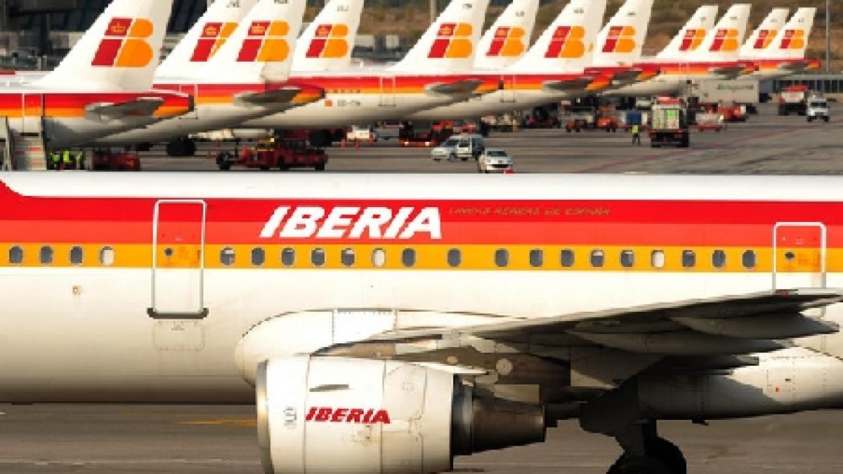 Peste 100 de zboruri ale companiei Iberia, anulate din cauza unei greve a piloţilor