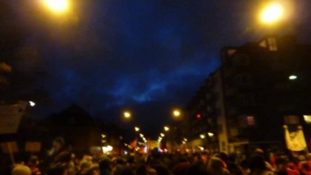 Protestul de la Palatul Cotroceni a dus la blocarea a 15 troleibuze