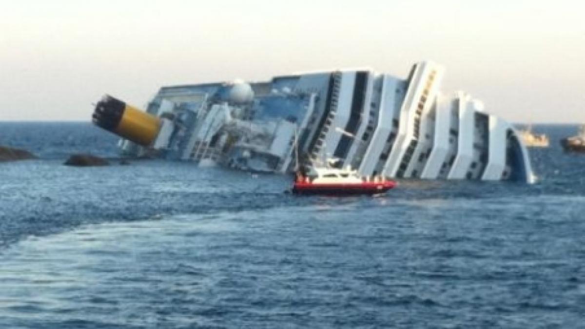 Aproximativ 50 de români se aflau la bordul navei Costa Concordia scufundate în Italia