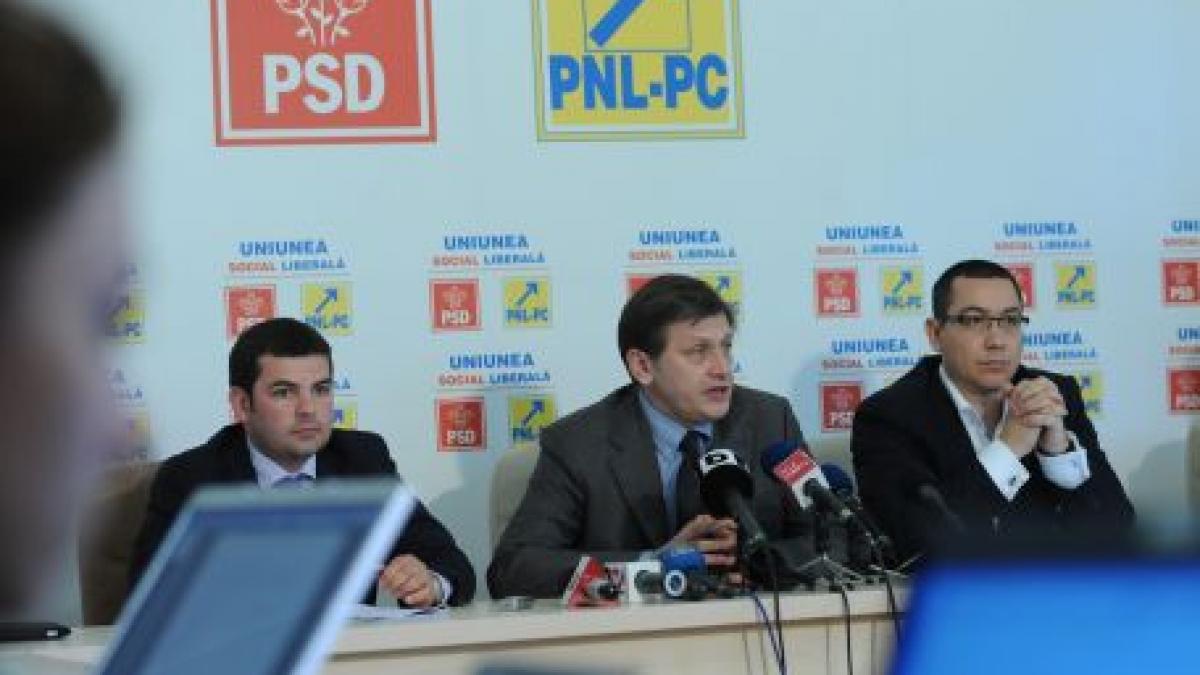 USL solicită convocarea unei sesiuni parlamentare extraordinare