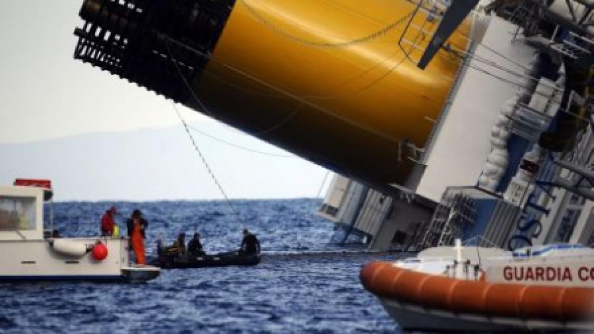 Croazieră de coşmar: Bilanţul naufragiului vasului Costa Concordia a ajuns la şase morţi