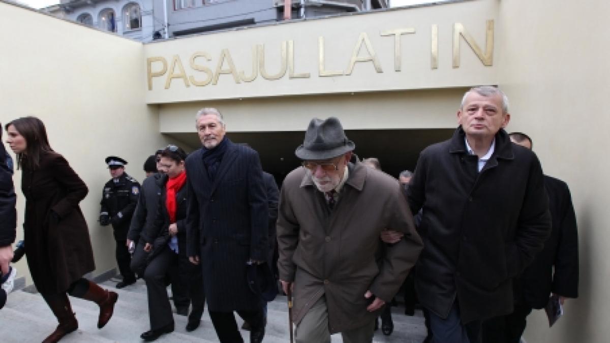 Pasajul Lipscani a devenit Pasajul Latin. S-a redeschis şi are o altă înfăţişare