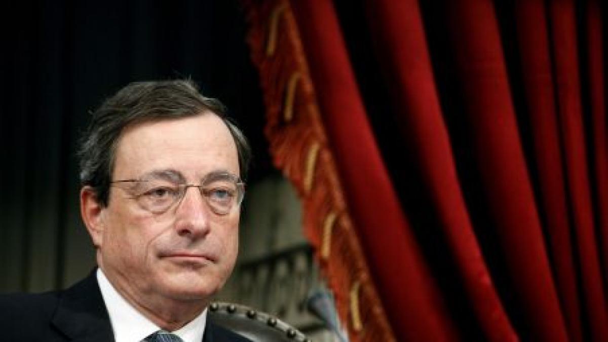 Preşedintele BCE, Mario Draghi: Situaţia economică este &quot;foarte gravă&quot;