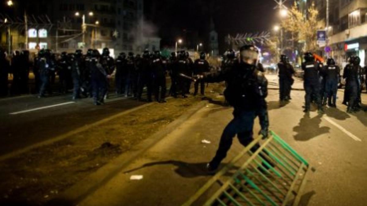 Şase dosare penale constituite la Parchet, după protestele din centrul Capitalei