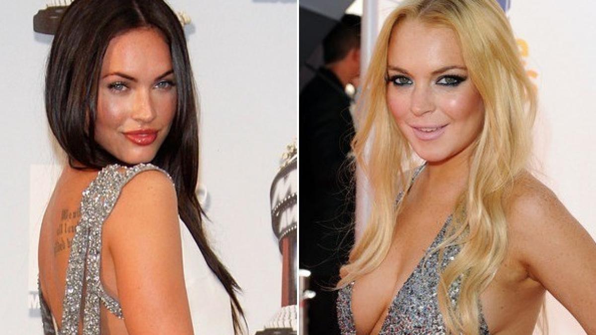 Bătălie între dive pentru un rol: Lindsay Lohan vs. Megan Fox. Voi cine vreţi să câştige?