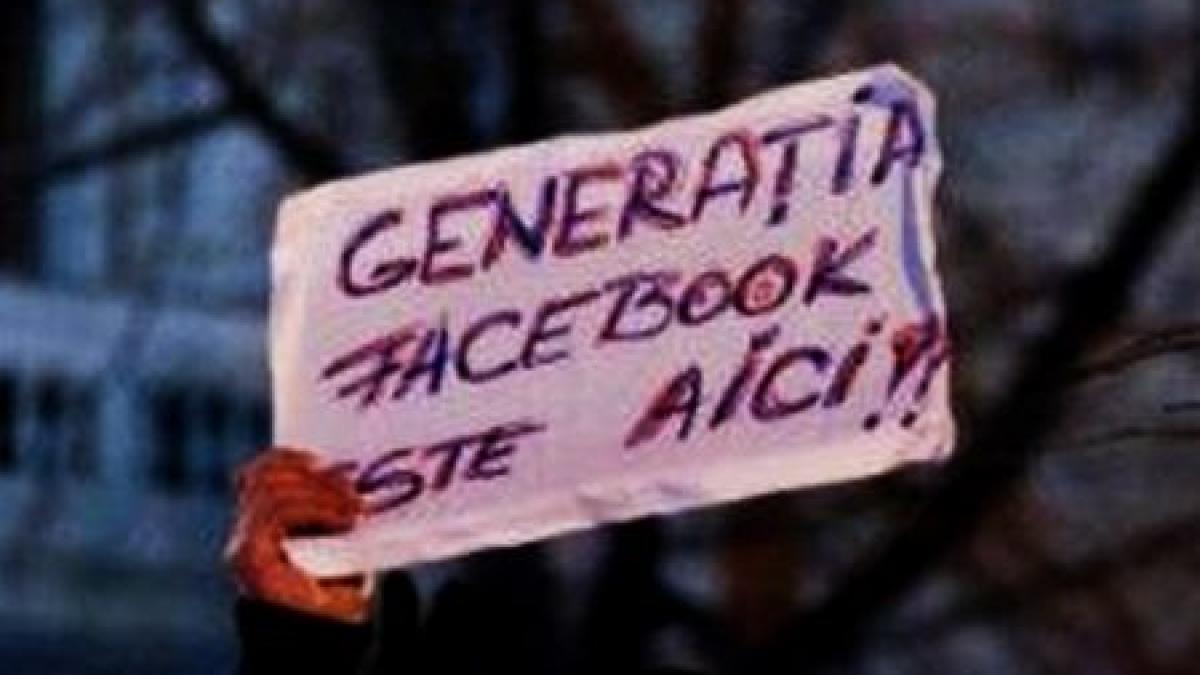 &quot;Generaţia Facebook&quot; participă la protestele din ţară. Avem dovada