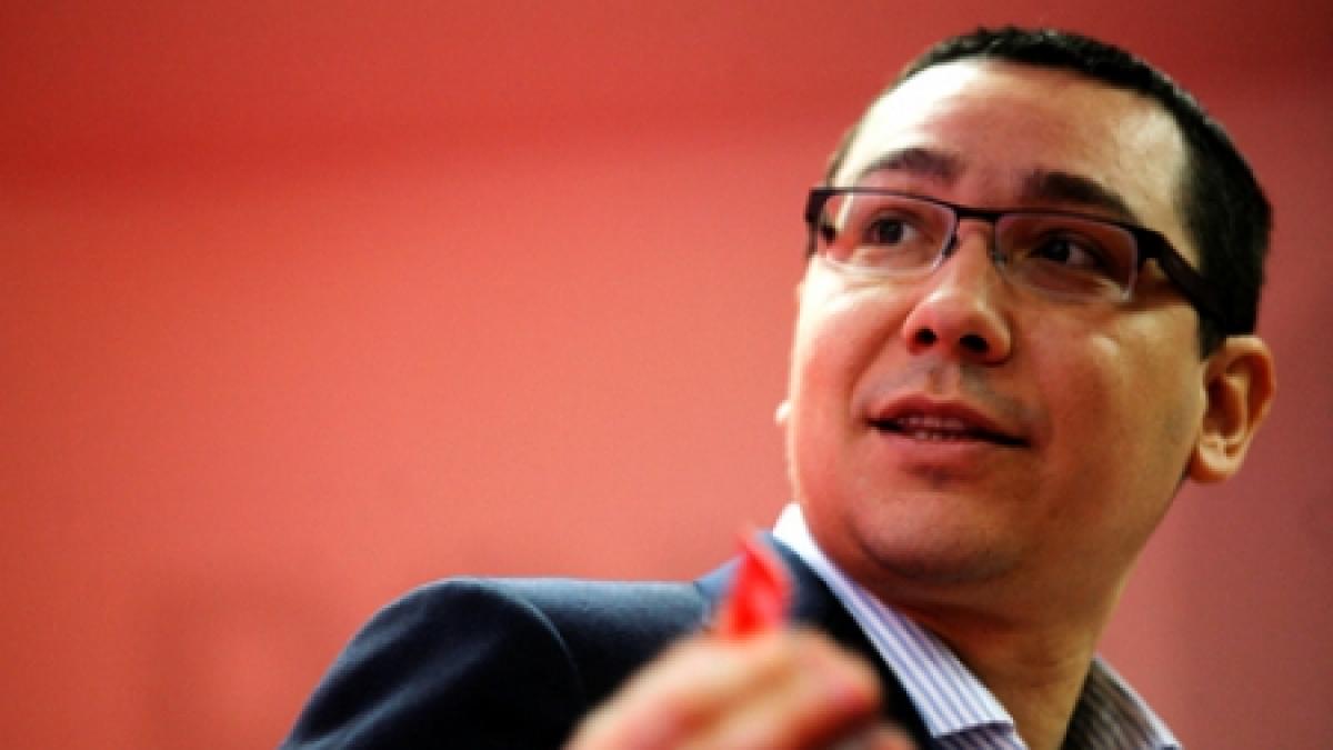 Ponta: USL va stabili luni un calendar cu acţiunile care urmează