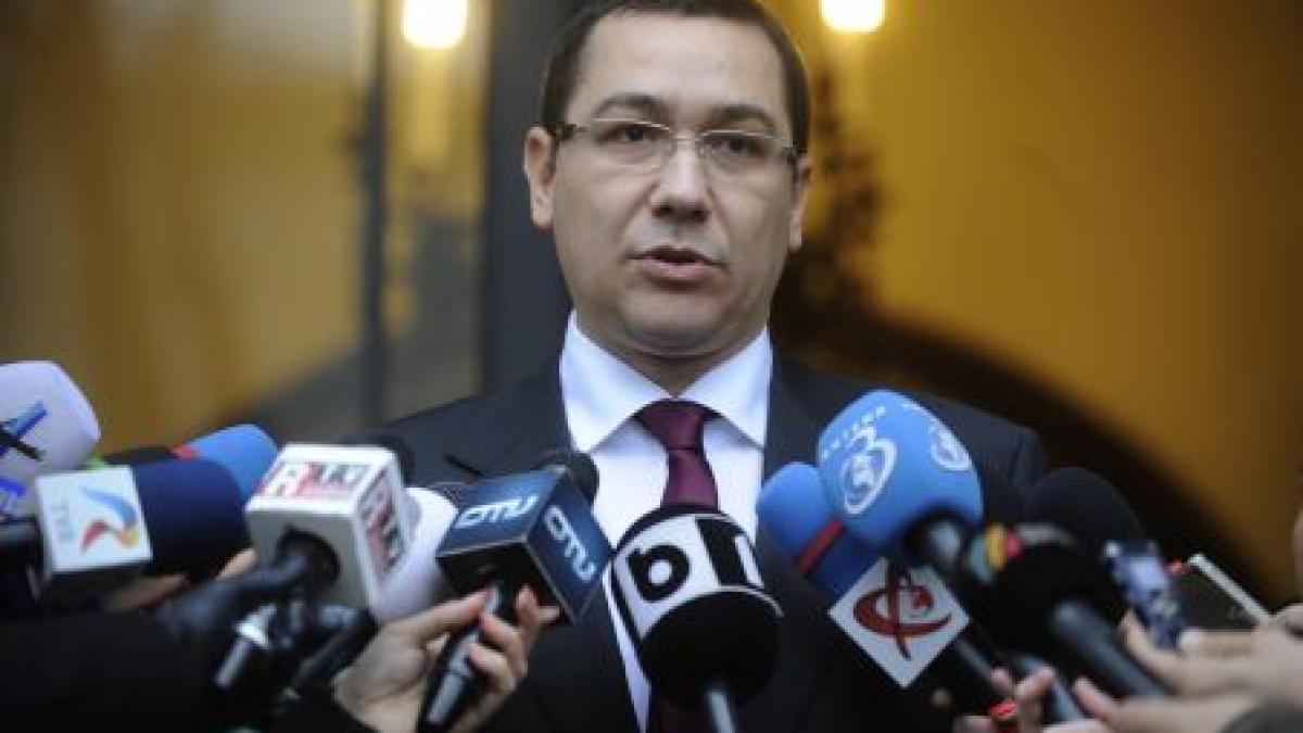 Ponta: Baconschi n-a fost demis din cauza jignirilor de pe blog. Puterea a mai dat un post în guvern traseiştilor politici