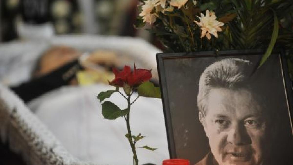 Actorul Emil Hossu a fost înmormântat la Cimitirul Bellu