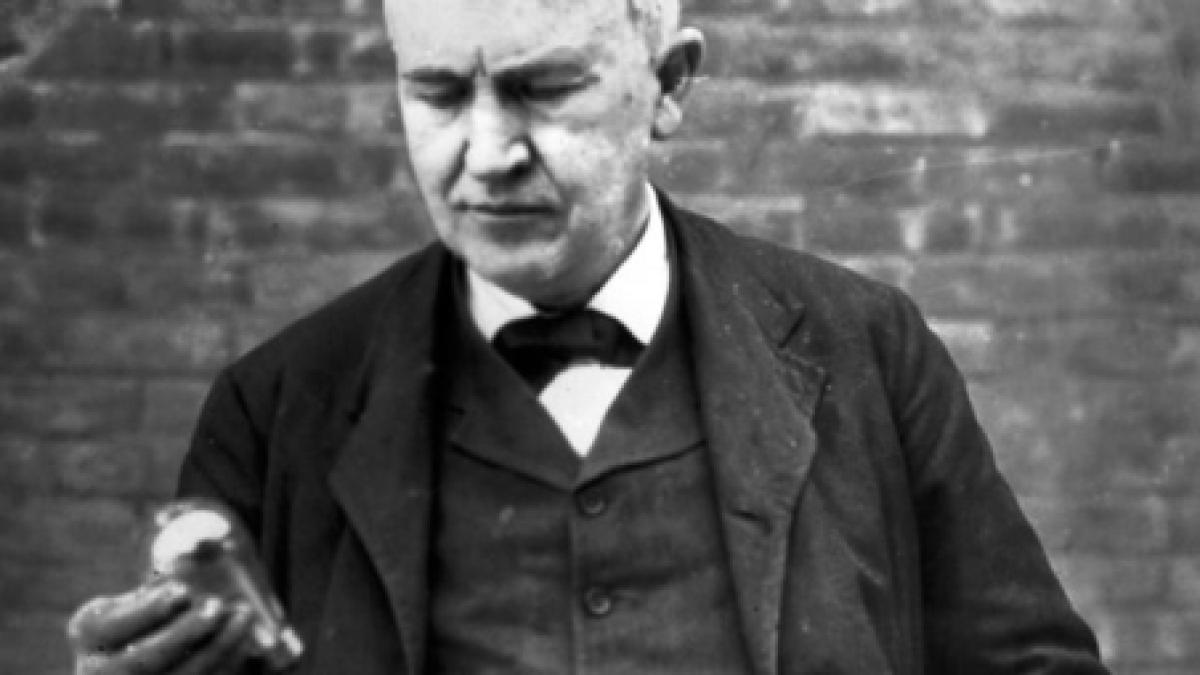 Thomas Edison şi Steve Jobs, desemnaţi cei mai mari inventatori din istoria americană