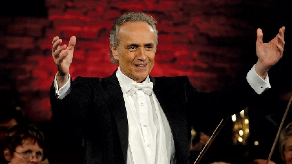 Jose Carreras revine în România şi va concerta în Capitală, pe 25 mai