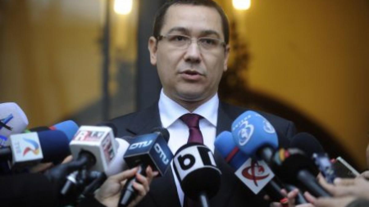 Ponta, într-un interviu pentru Reuters: România, cea mai vulnerabilă ţară din UE. Sunt de acord cu anticipatele