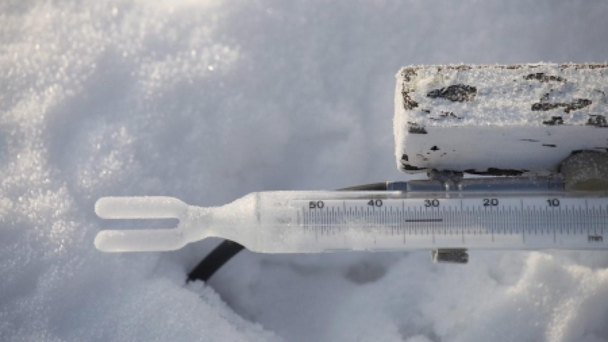 Minus 35,1 grade Celsius, un nou record al frigului în Elveția