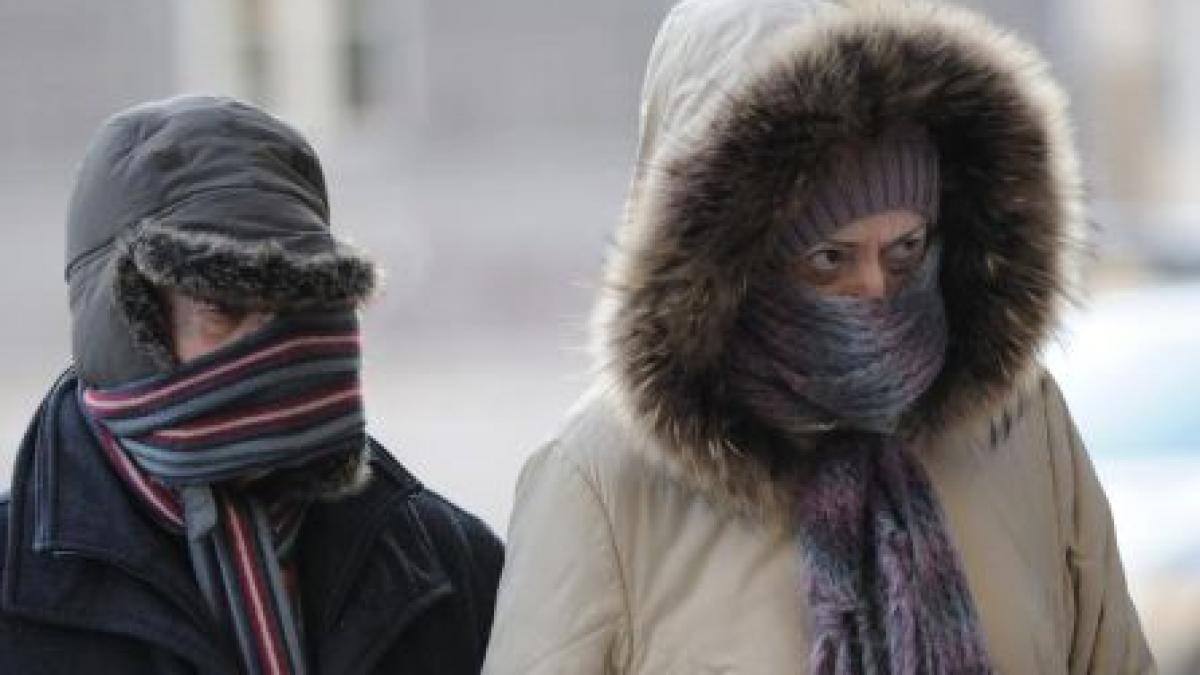 România suferă de frig. Ne aşteaptă temperaturi de MINUS 30 de grade