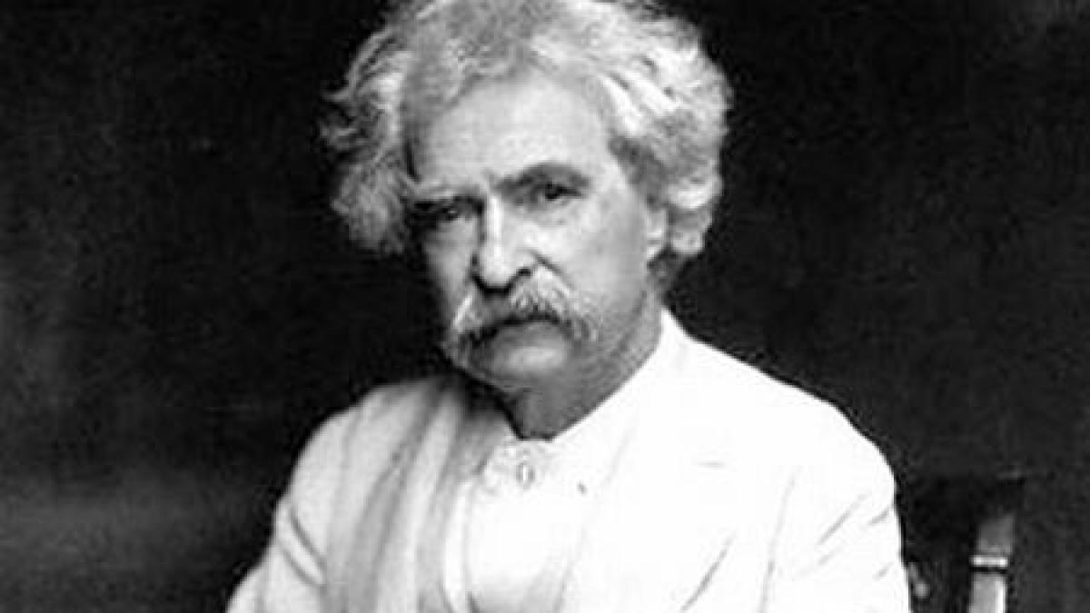 Mark Twain şi hoţii. Bileţelul care a făcut istorie