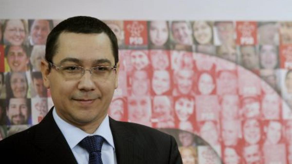 Ponta: USL va conveni luni asupra invitaţiei preşedintelui, dar voi propune ca aceasta să fie declinată