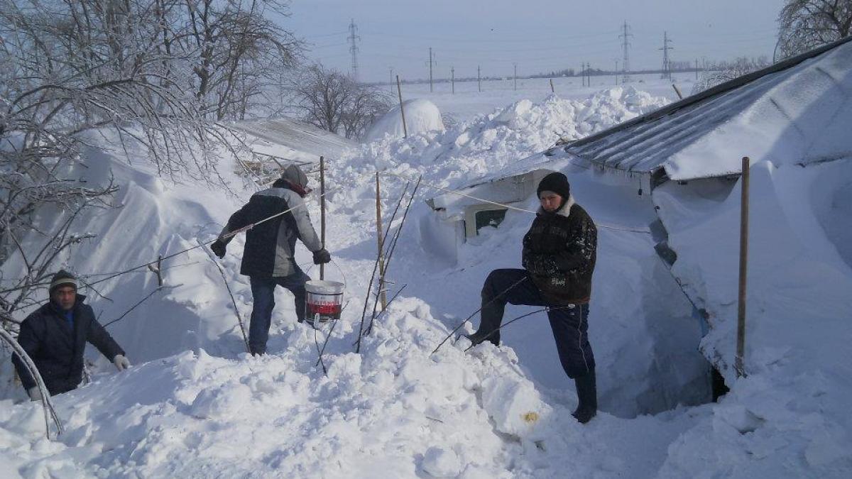 Salvarea ar putea veni prea târziu. De două săptămâni oamenii din Buzău sunt rupţi de normalitate