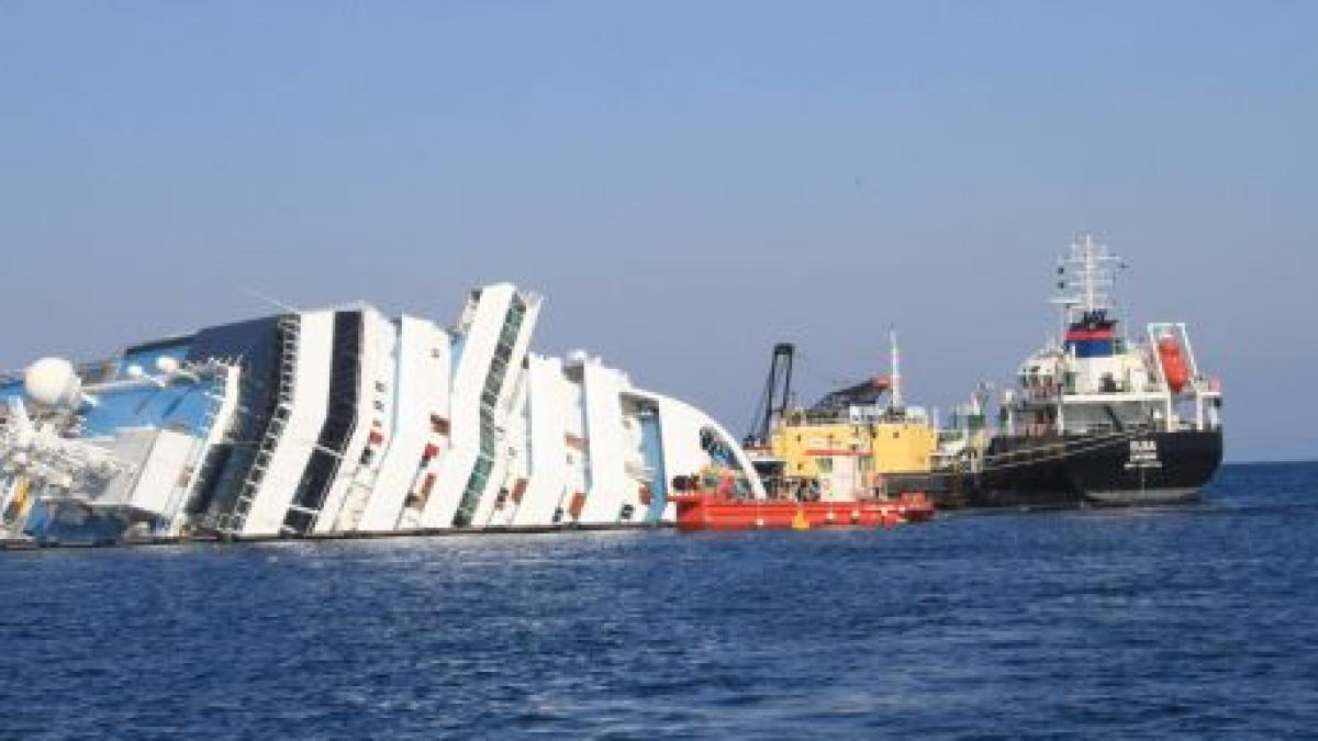 Urme de cocaină pe un fir de păr al căpitanului navei Costa Concordia