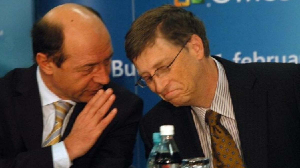 Băsescu, un &quot;campion&quot; anti-ACTA. Vezi declaraţia ce l-a şocat pe Bill Gates şi a fost citată de Reuters