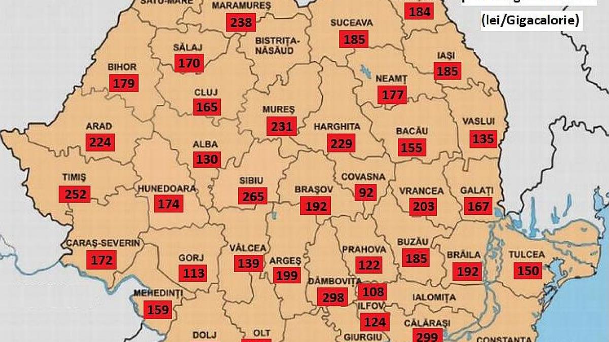 Harta care sporeşte îngrijorarea românilor. Cât de sărăciţi vom fi după ce vom trece de iarnă. Datele pe care trebuie să le ai