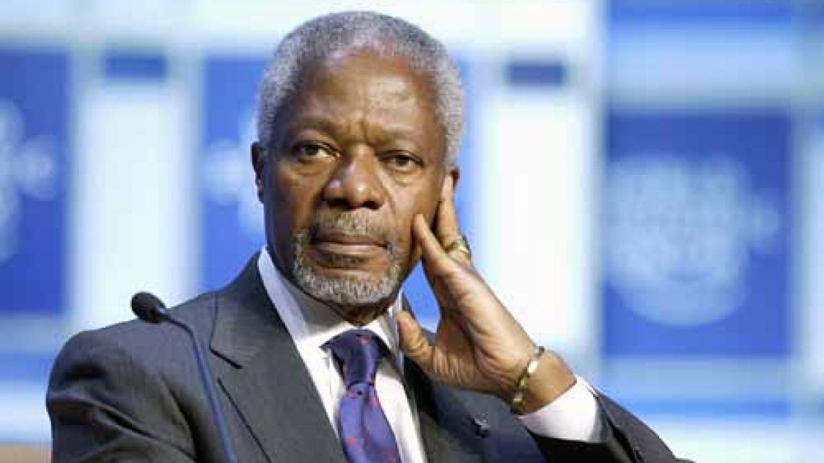 Bashar al-Assad se întâlneşte cu emisarul ONU şi al Ligii Arabe, Kofi Annan