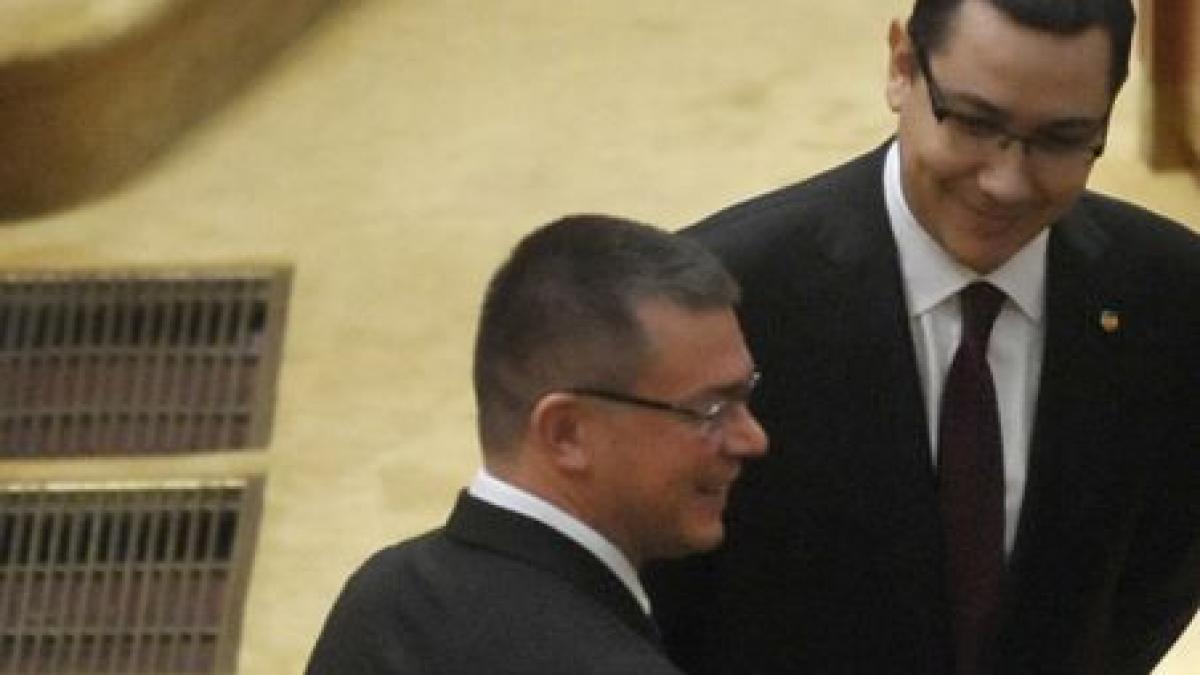 Guvernul vine cu precizări despre discuţia MRU-Ponta