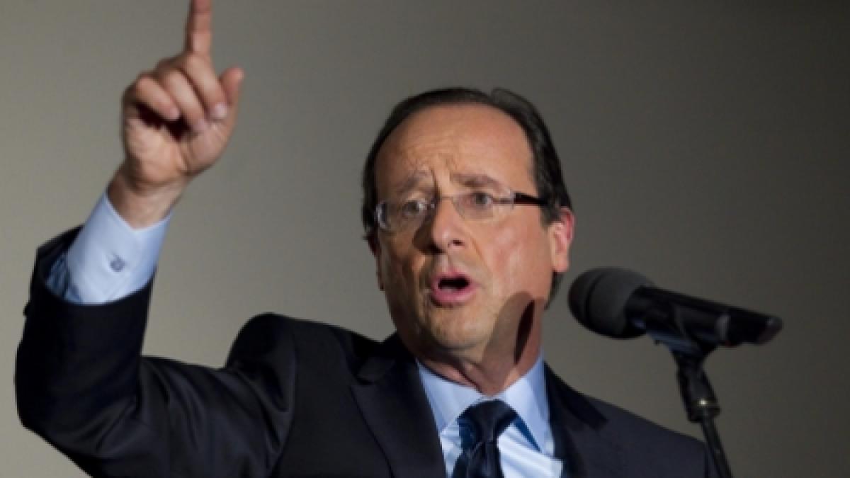 Francois Hollande promite renegocierea tratatului fiscal al UE, dacă devine preşedinte