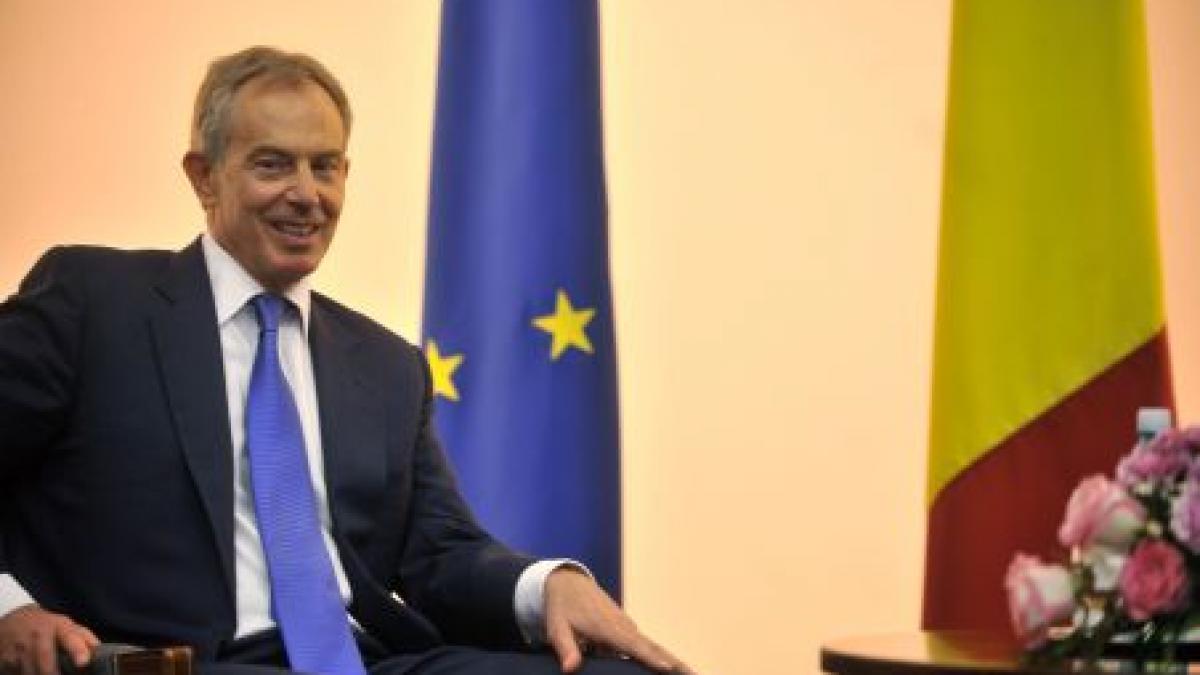 Tony Blair, în România. Ce sfat i-ar fi dat britanicul premierului Ungureanu