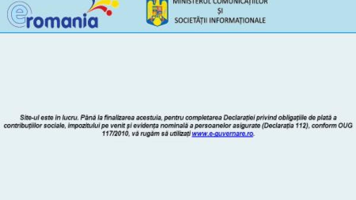 Ce s-a întâmplat cu proiectul &quot;e-România&quot;, în valoare de jumătate de miliard de euro