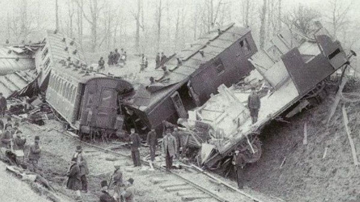 Catastrofa de la Ciurea, cel mai grav accident feroviar din România. Aproape 1.000 de suflete au pierit