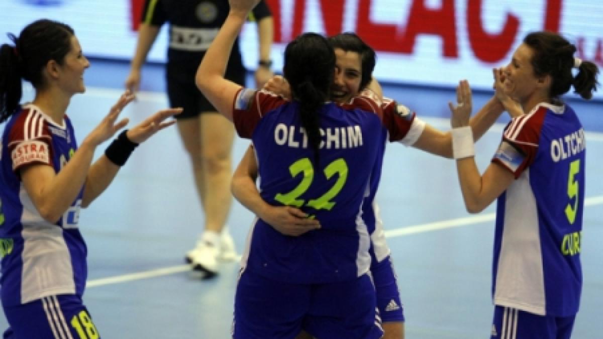 Oltchim a câștigat prima manșă în semifinalele Ligii Campionilor la handbal feminin