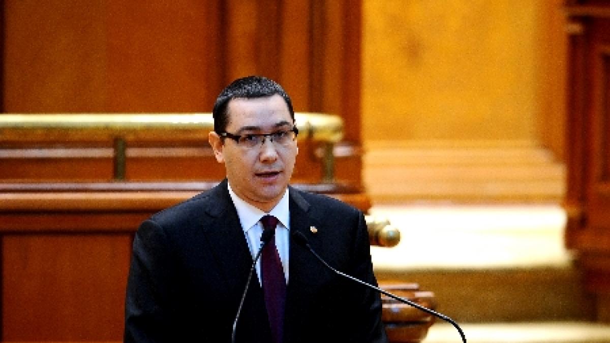 Victor Ponta: PSD va vota în Parlament impozitarea marilor averi