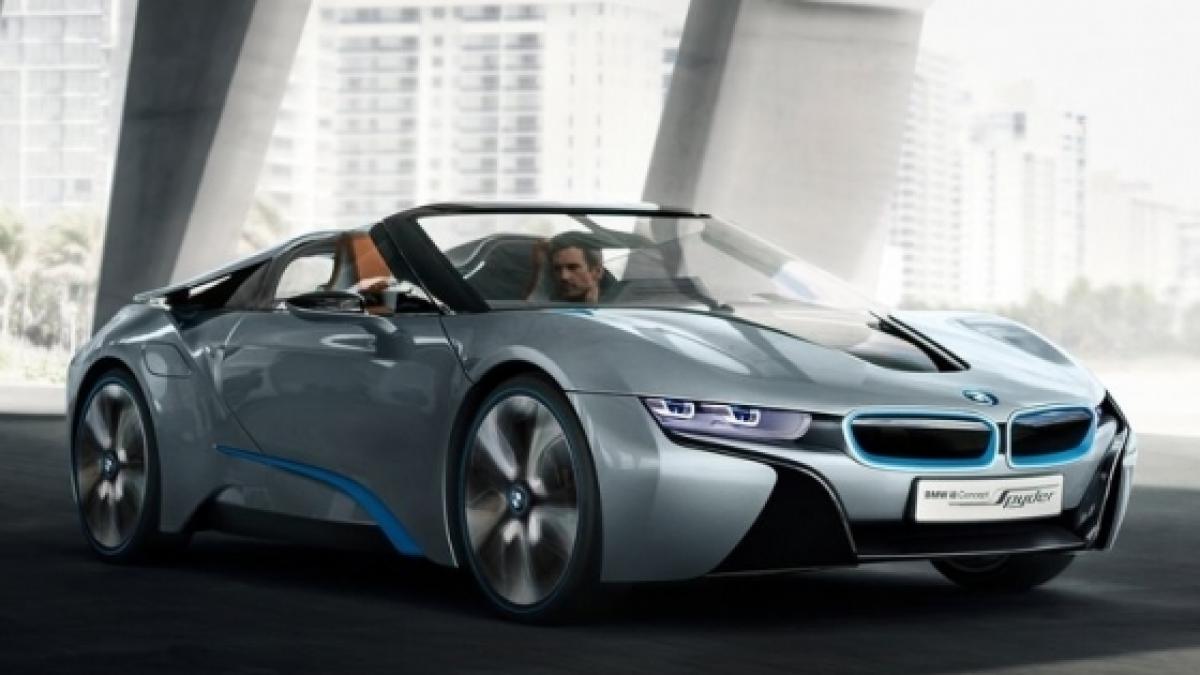 Aşa arată BMW i8 Spyder