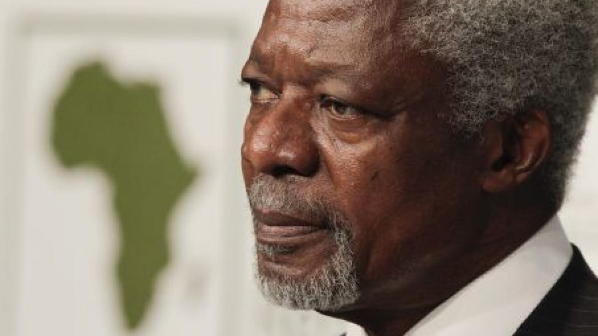 Kofi Annan: Siria acceptă termenul de 10 aprilie pentru aplicarea planului de pace