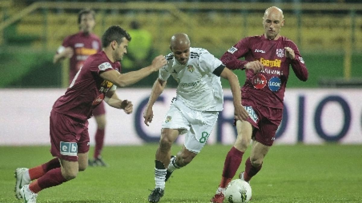 FC Vaslui - CFR Cluj, scor 1-1. Porumboiu: Am avut un jucător care a pasat bine pentru adversar