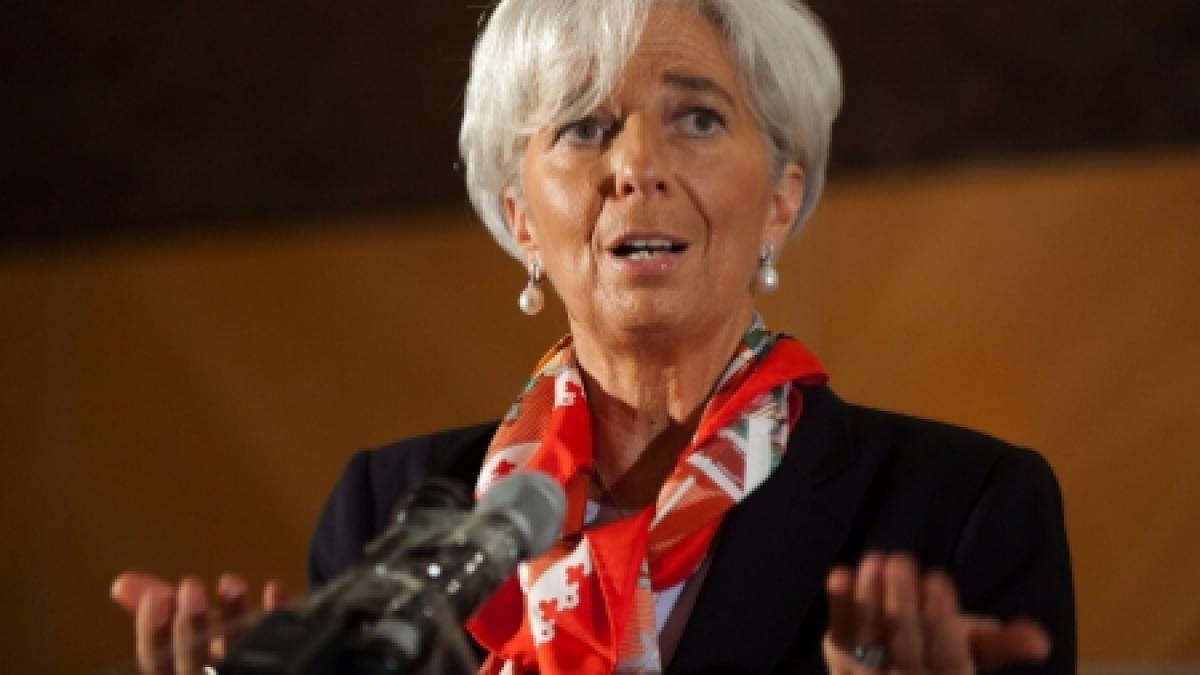 Lagarde cere sprijinul SUA pentru creşterea resurselor financiare ale FMI