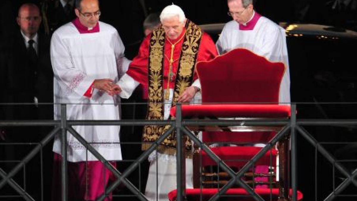 Papa Benedict al XVI-lea a criticat tehnologia în ziua Învierii Domnului