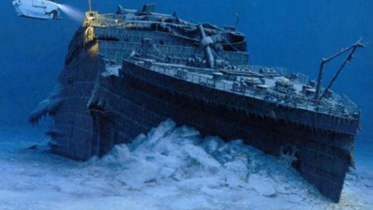 100 de ani de la scufundarea navei Titanic